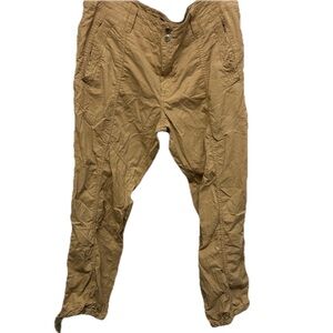 Lauren Ralph Lauren Women’s Utility Beige Trouser Jogger Size 12 Classic Pant